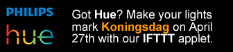 Change your Hue lights to celebrate Konigsdag!